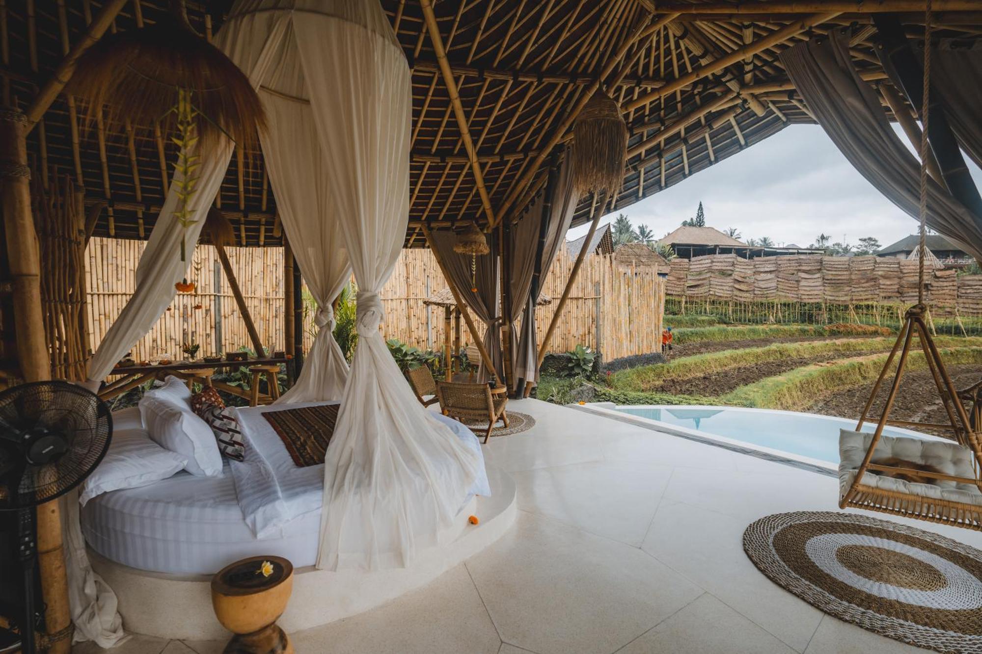 Nivriti Bali Villa Sidemen  Exteriör bild